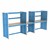 Creation Station Butcher Block Set - One Workbench (30" L x 30" D x 36" H) & Two Tall Workbenches (60" L x 30" D x 70" H)