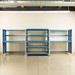 Creation Station Set - Two Tall Workbenches (60" L x 30" D x 70" H) & One Shelving Unit (60" L x 30" D x 70" H)