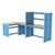 Creation Station Butcher Block Set - One Tall Workbench, One Square Workbench, One Rectangle Workbench