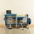 Creation Station Workbench Kit - Square (30" L x 30" D x 36" H) - Seating & accessories not included