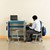 Creation Station Set - Two Workbenches (30" L x 36" D x 36" H) - Stools & accessories not included