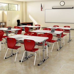 Shape Series School Chair - Environmental shot
