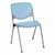 Energy Series Perforated Back Stack Chair w/o Arms - Sky Blue