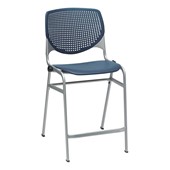 Energy Series Counter-Height Stack Stool w/ Perforated Back
