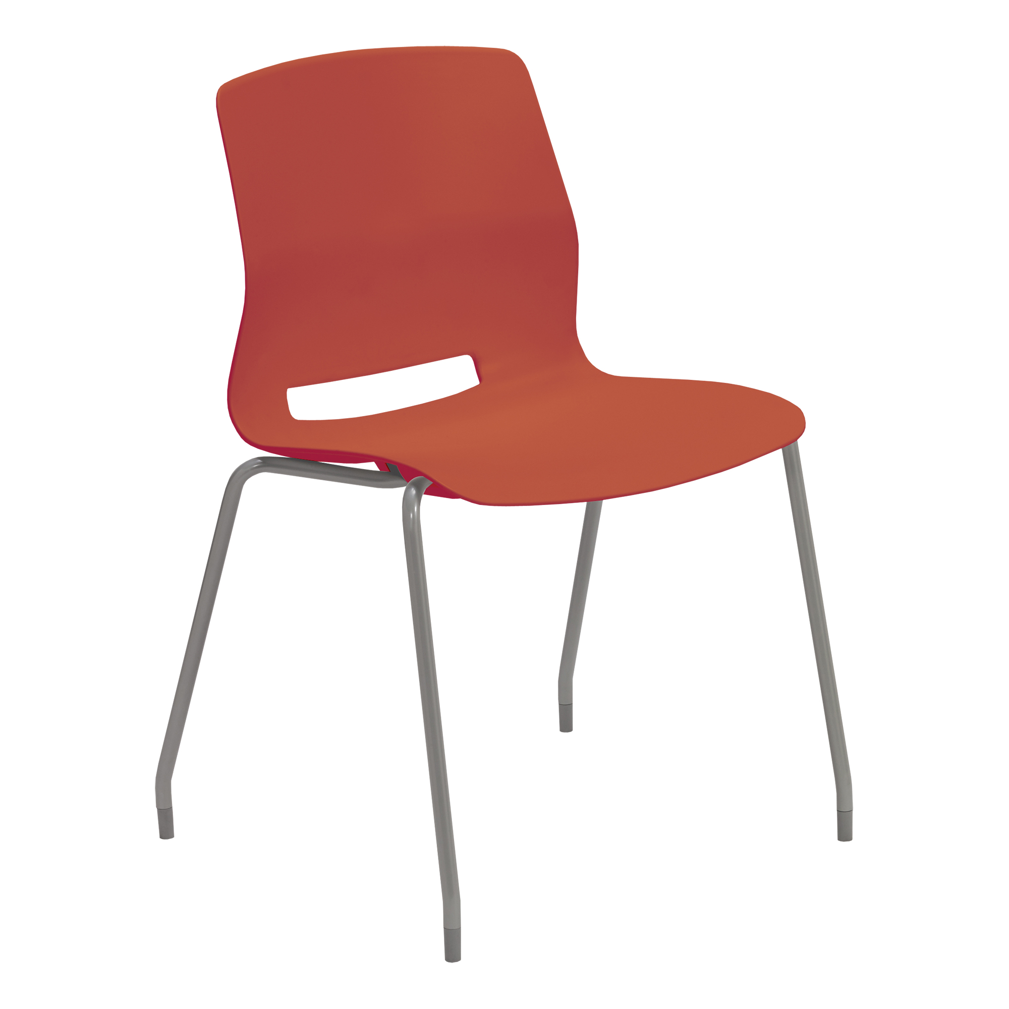 Scholar Series Stack Chair w/o Arms - Coral