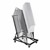 Dolly for Scholar Series Chairs shown with chairs stacked to full capacity