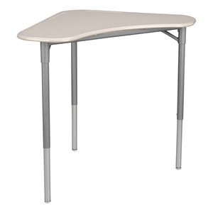 Boomerang Collaborative Desk w/o Wire Box - Gray Spectrum