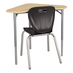 Boomerang Collaborative Desk w/o Wire Box - Chair not included