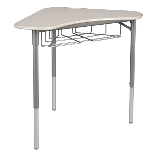 Boomerang Collaborative Desk w/ Wire Box