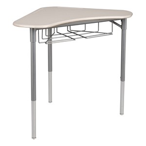 Boomerang Collaborative Desk - Gray Spectrum