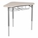 Boomerang Collaborative Desk - Gray Spectrum