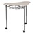 Boomerang Collaborative Desk w/ Wire Box