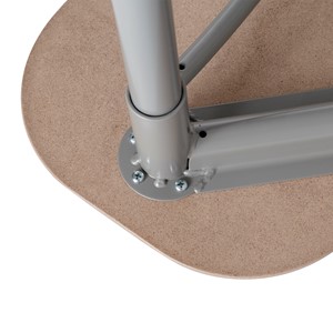 Boomerang Collaborative Desk w/o Wire Box - Frame Mount