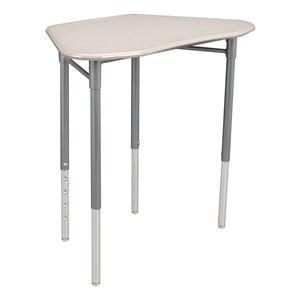 Hex Collaborative Desk - Gray Spectrum