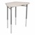 Hex Collaborative Desk - Gray Spectrum