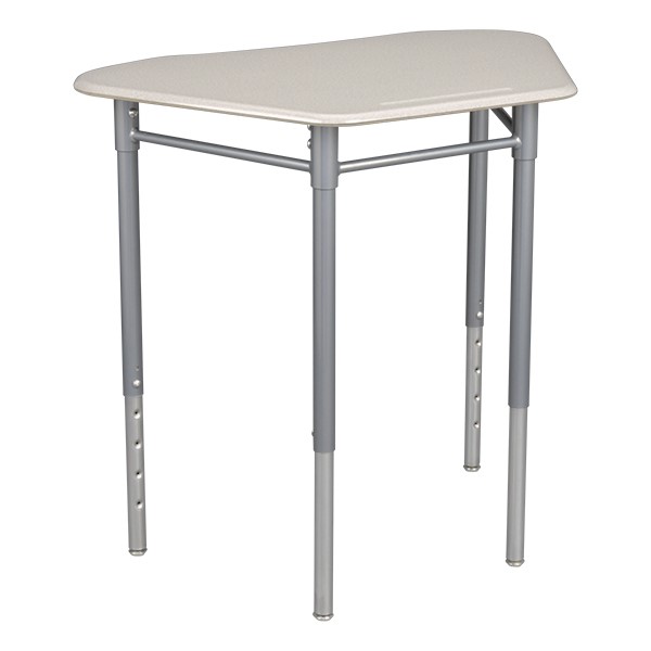 Hex Collaborative Desk w/o Wire Box & 18" Shapes Series School Chair Set â 24 Desks/Chairs - Desk
