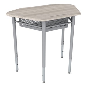Hex Collaborative Desk with Perforated Metal Bookbox
