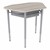 Hex Collaborative Desk with Perforated Metal Bookbox