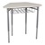 Hex Collaborative Desk w/ Wire Box - Gray Spectrum