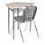 Hex Collaborative Desk w/ Wire Box - Chair not included