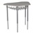 Hex Collaborative Desk w/ Wire Box - Cosmic Strandz - Pencil groove