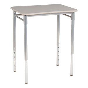 Rectangle Collaborative Desk w/ Curved Edge