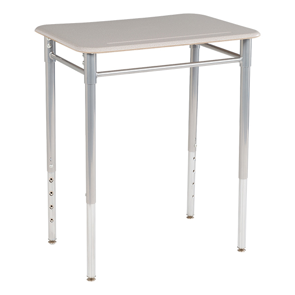 Rectangle Collaborative Desk w/ Curved Edge