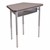 Trapezoid Open Front School Desk w/ Perforated Metal Book Box - Cosmic Strandz