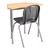 Trapezoid Collaborative Desk - Chair not included