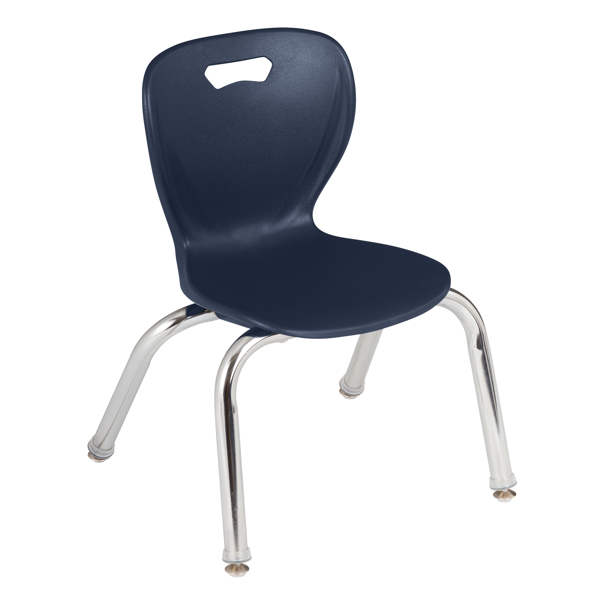 Shapes Series School Chair (12" H) - Navy