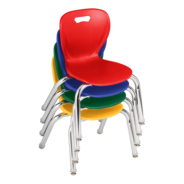 Shapes Series School Chair (12" H) - Stacked