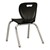 Shapes Series School Chair (14" H) - Smooth back shown