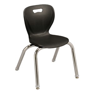 Shapes Series School Chair (14" H) - Black
