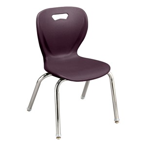 Shape Series School Chair - Eggplant