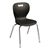 Shapes Series School Chair (18" H) - Black