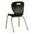 Shapes Series School Chair (18" H) - Smooth back shown