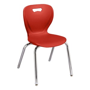 Shapes Series School Chair (18" H) - Red