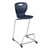 Shape Series High Cantilever Student Chair - Navy
