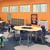 Hex Collaborative Desk w/o Wire Box