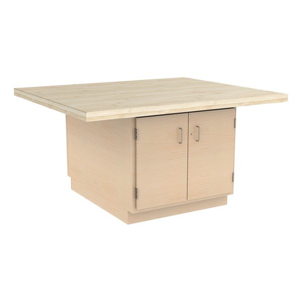 Four-Station Workbench w/ Tote Trays