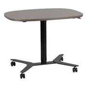 Adjustable Pneumatic Curved Mobile Table