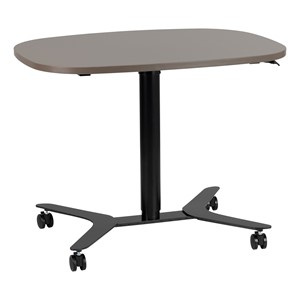 Adjustable Pneumatic Curved Mobile Table