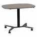 Adjustable Pneumatic Curved Mobile Table