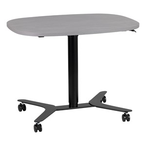 Adjustable Pneumatic Curved Mobile Table
