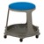 Multi-Purpose Upholstered Mobile Stool