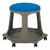 Multi-Purpose Upholstered Mobile Stool