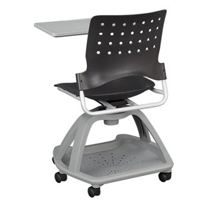 Ballard Series Mobile Tablet Arm Chair