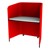 Study Pod - Red w/ Gray Desktop