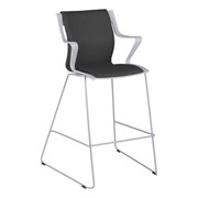 Cascade Bar-Height Sled Base Chair