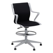 Cascade Adjustable-Height Lab Stool